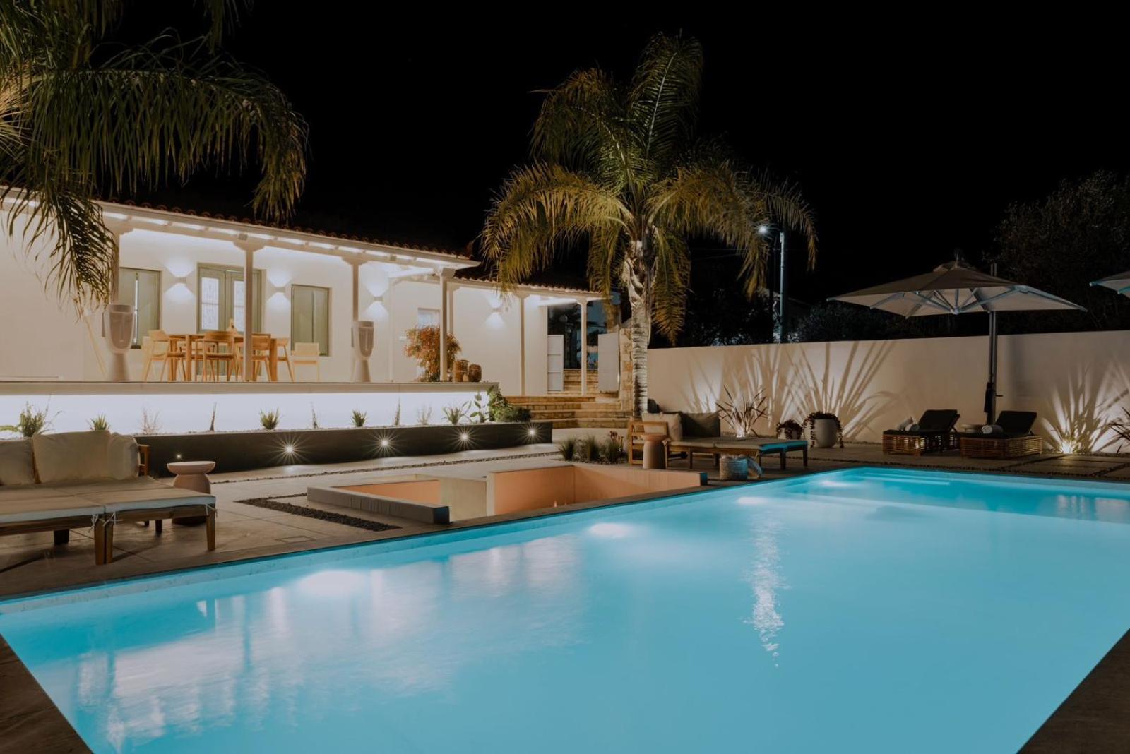Nafplio Blue Topaz Poolside Villa Eksteriør billede
