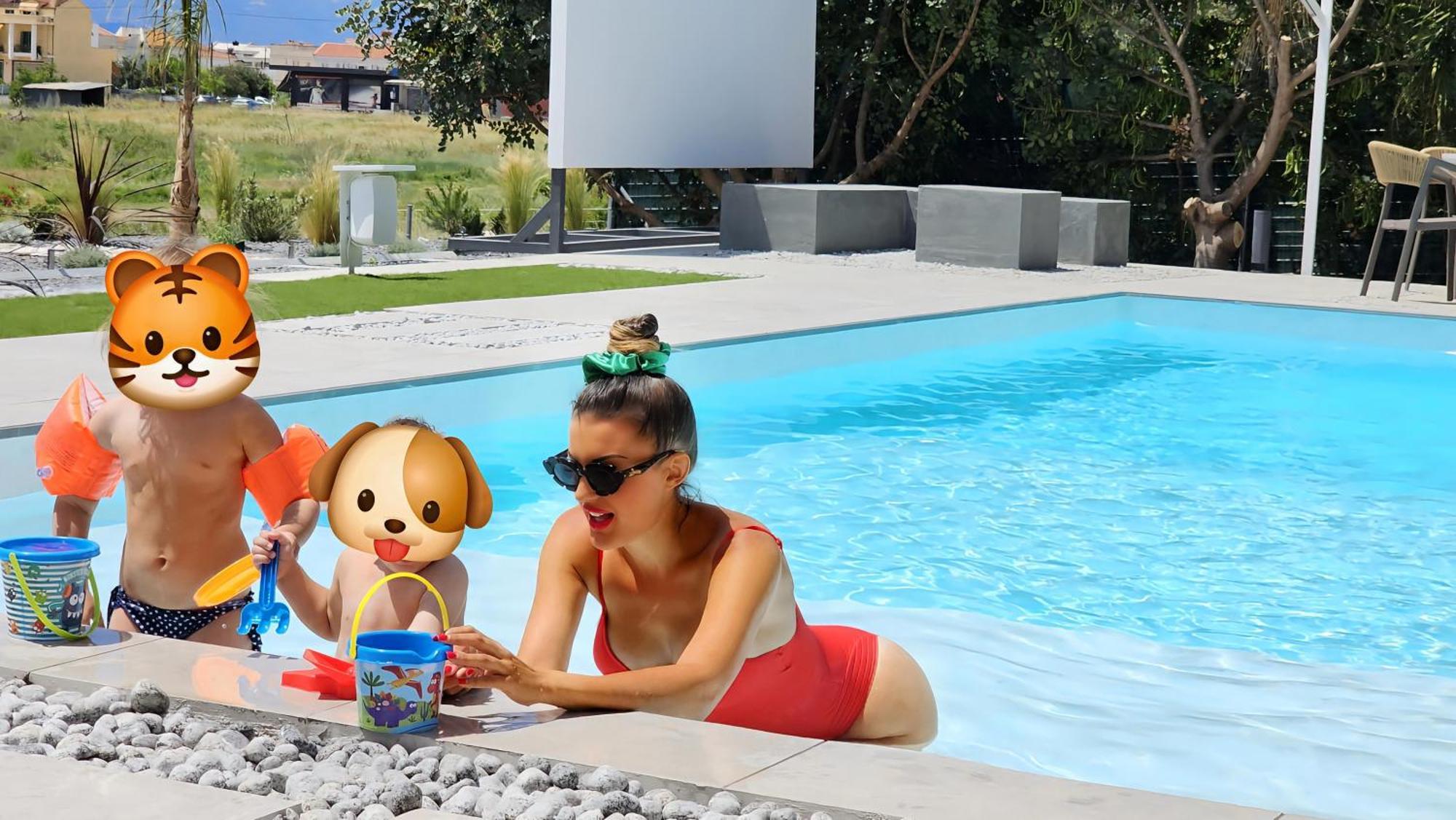 Nafplio Blue Topaz Poolside Villa Eksteriør billede
