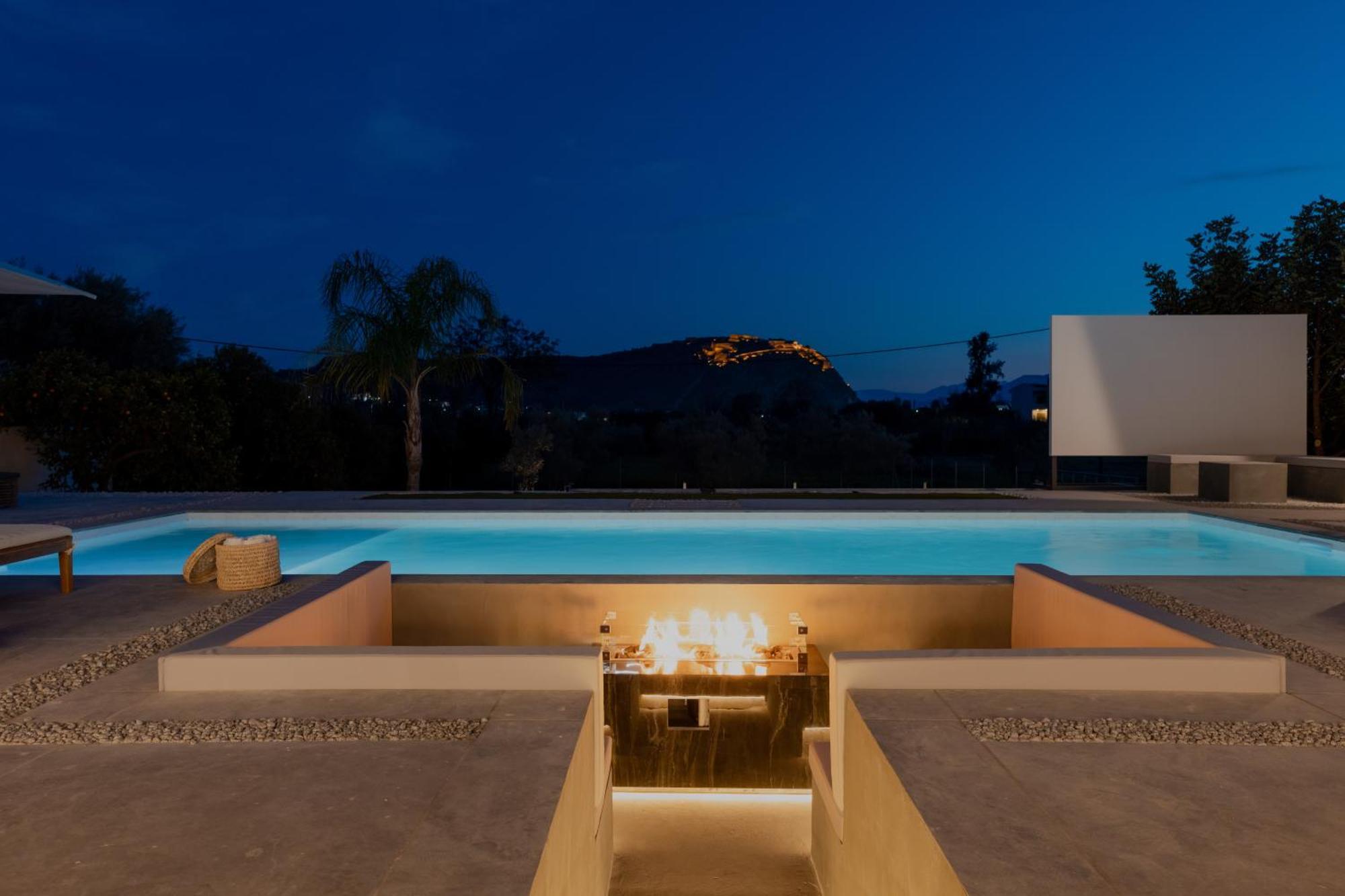 Nafplio Blue Topaz Poolside Villa Eksteriør billede