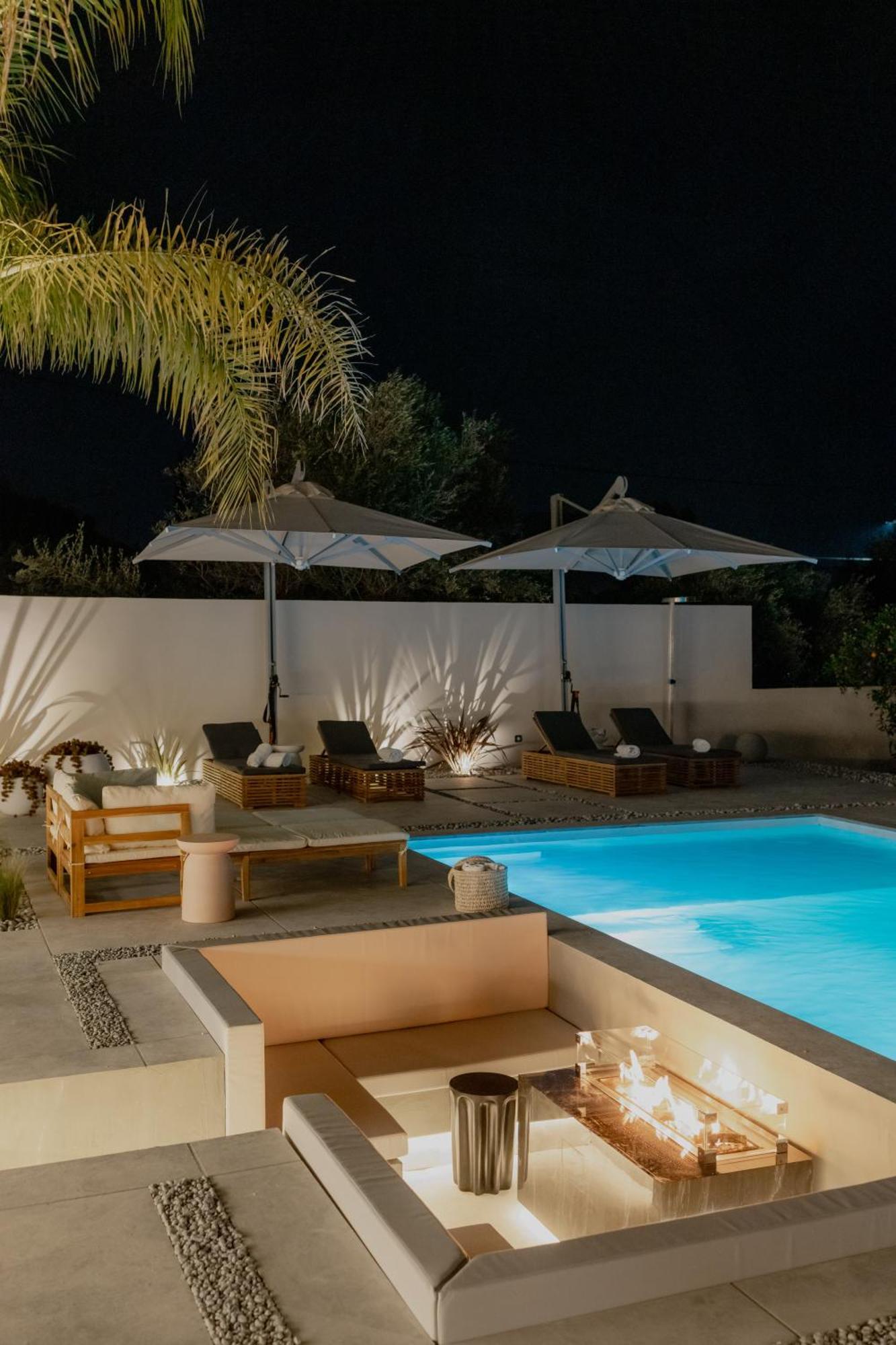 Nafplio Blue Topaz Poolside Villa Eksteriør billede