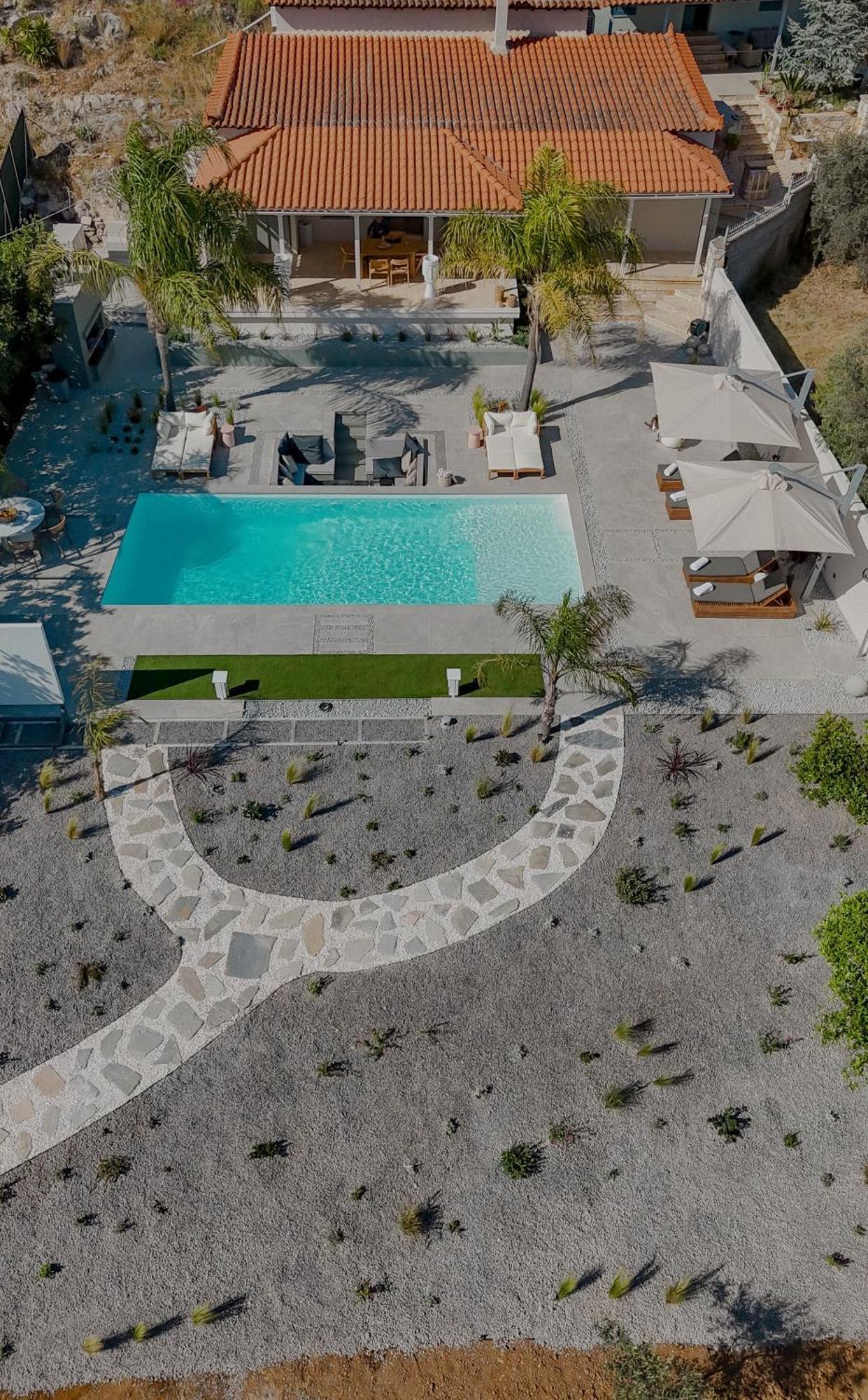 Nafplio Blue Topaz Poolside Villa Eksteriør billede